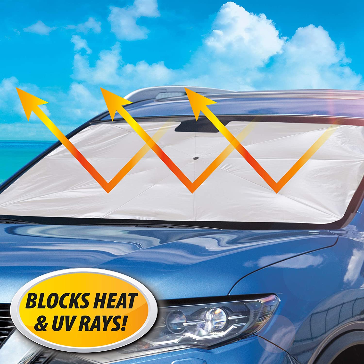 0519 Windshield Umbrella Sun Shade Cover Visor Sunshades Reviews Automotive Front Sunshade Fits Foldable Windshield Brella Various Heat Insulation Shield for Car DeoDap 0519 Windshield Umbrella Sun Shade Cover Visor Sunshades Reviews Automotive Front Sunshade Fits Foldable Windshield Brella Various Heat Insulation Shield for Car DeoDap